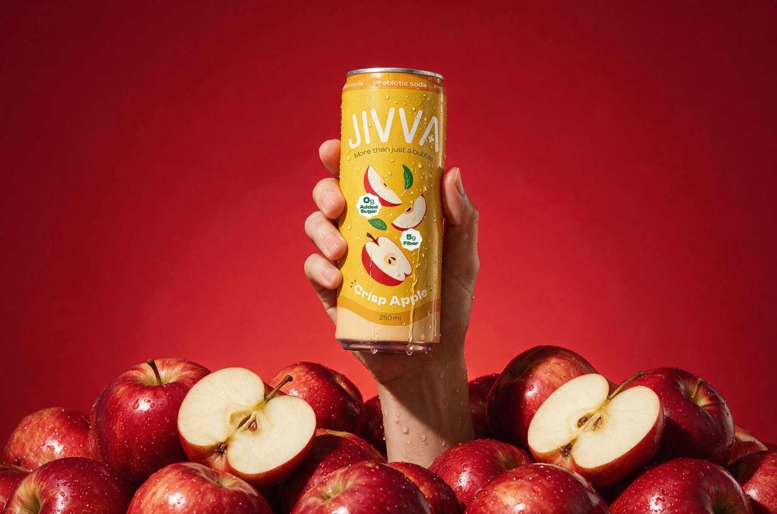 crisp-apple-revive-soda Jivva prebiotic soda product
