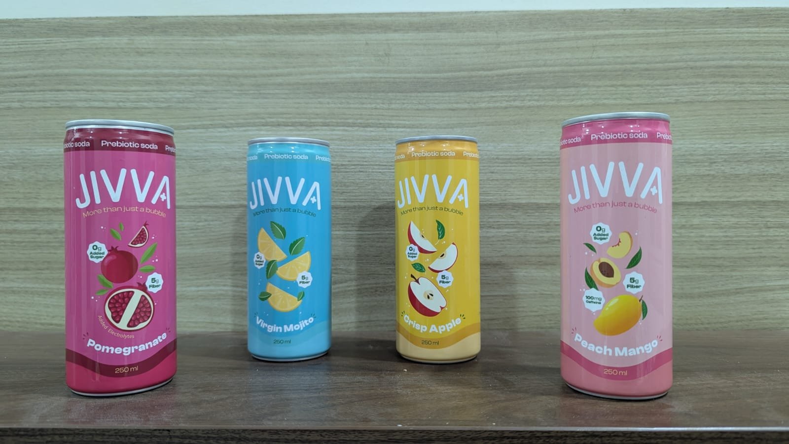Customer photo from a JIVVA prebiotic soda review