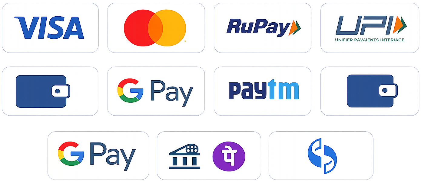 Secure payment options for Jivva prebiotic soda orders